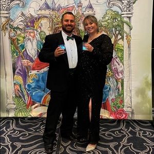 Formal floor length dress